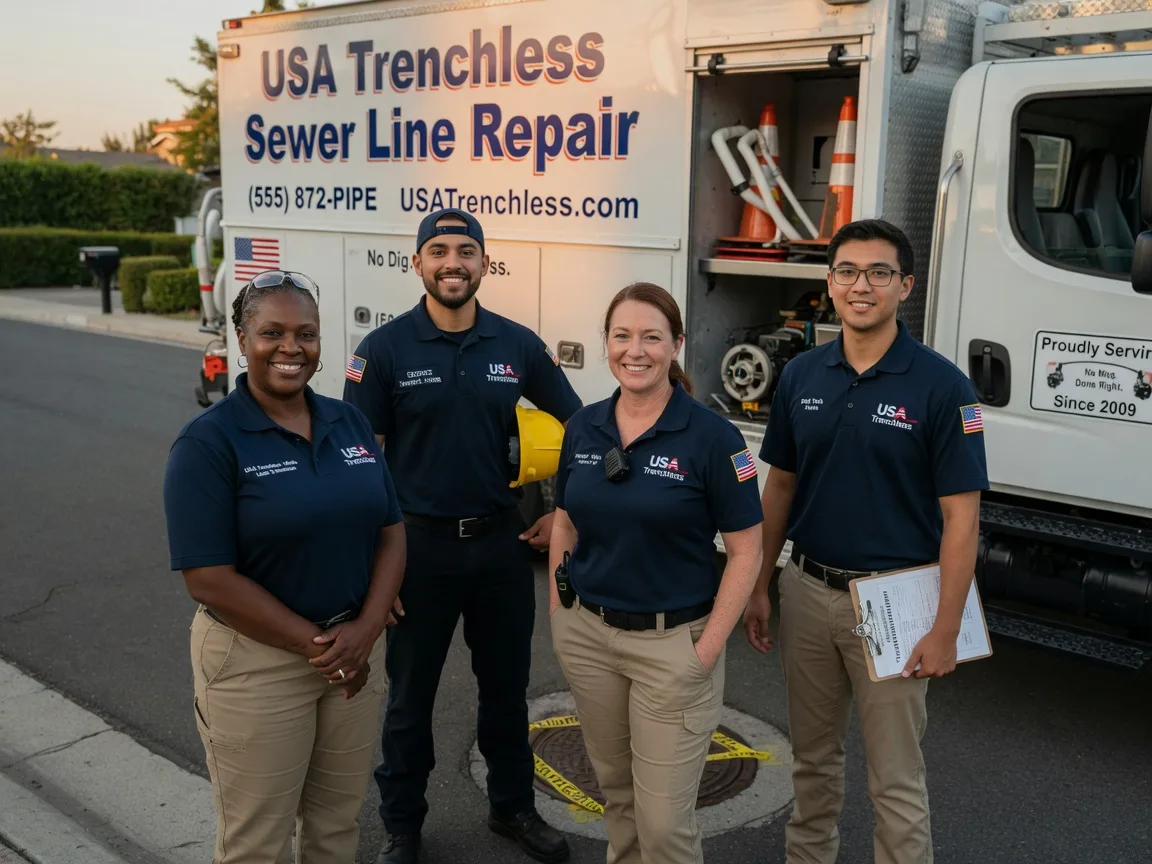 Sewer Line Repair company in Beech Grove, AR